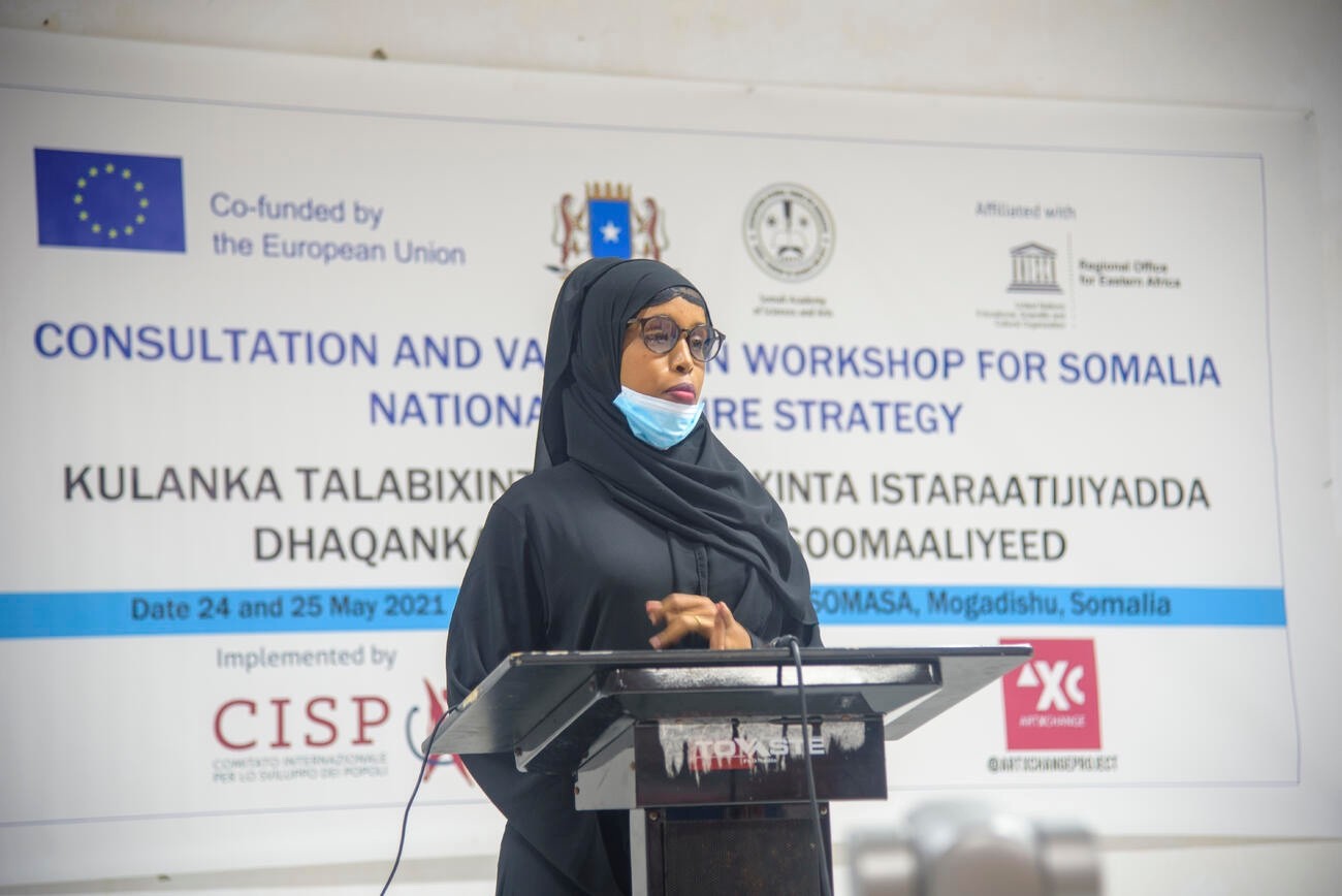 I giovani somali guidano lo sviluppo della strategia nazionale per la cultura